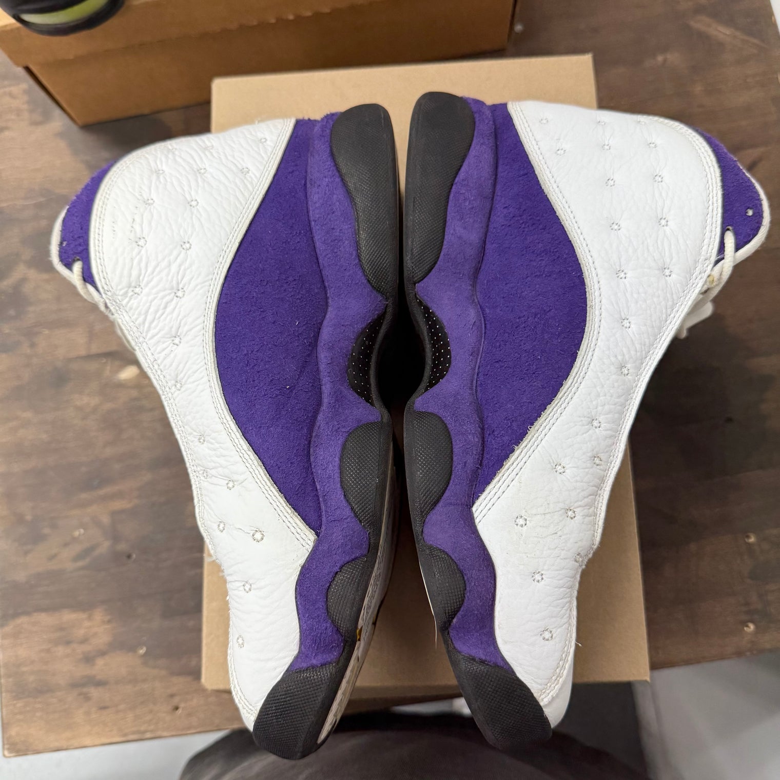 Lakers Jordan 13 Retro (B-Grade) (USED, No Box)