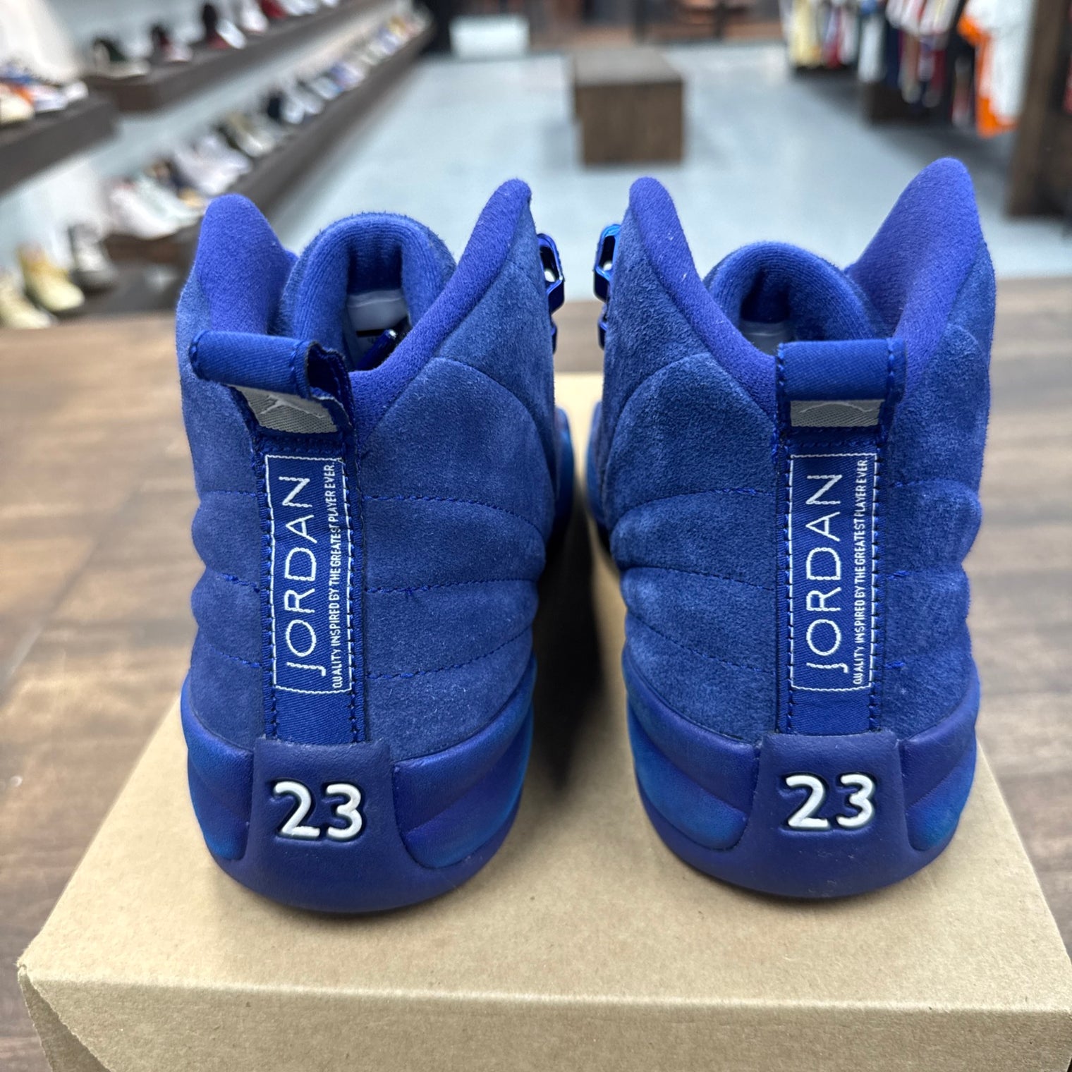 (GS) Deep Royal Jordan 12 (USED,No Box)