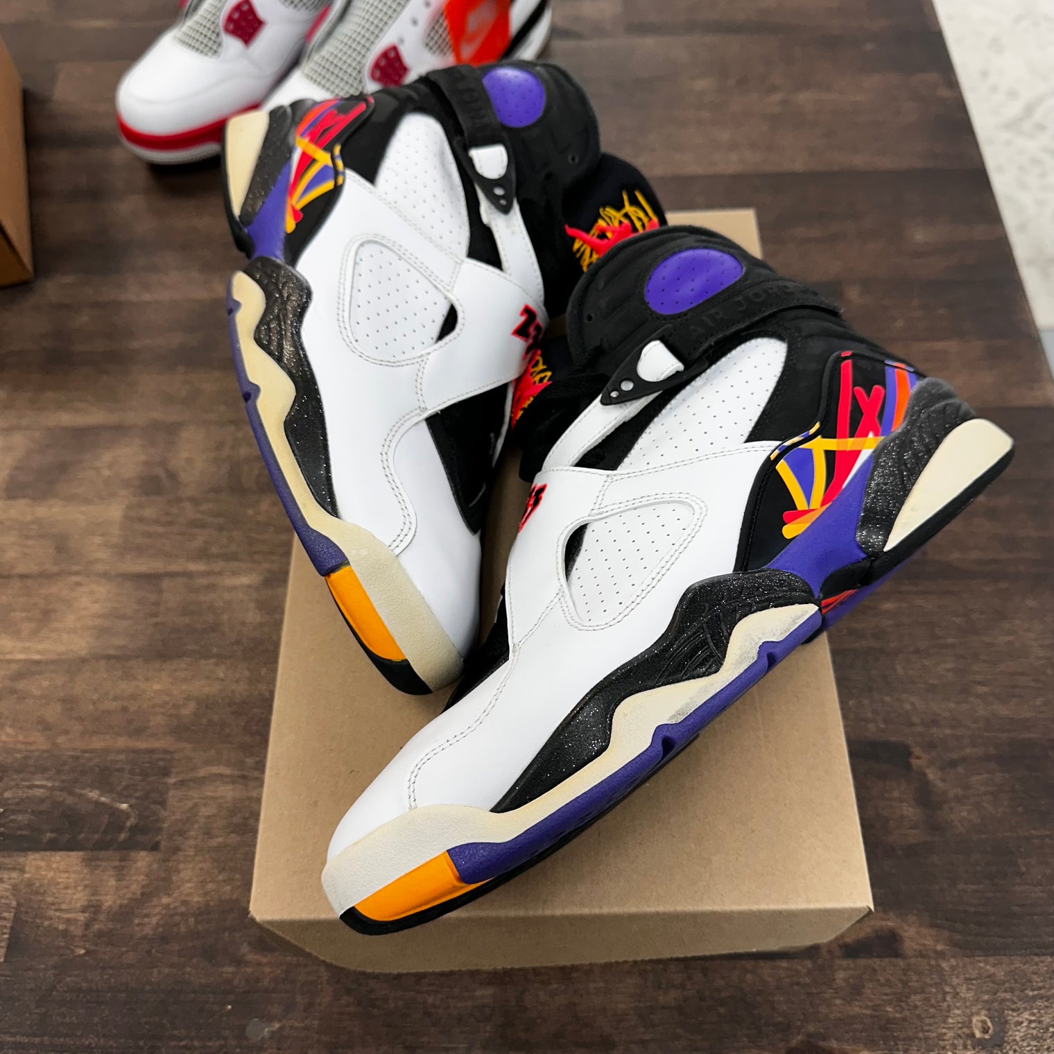 Three Peat Jordan 8 (USED, No Box)
