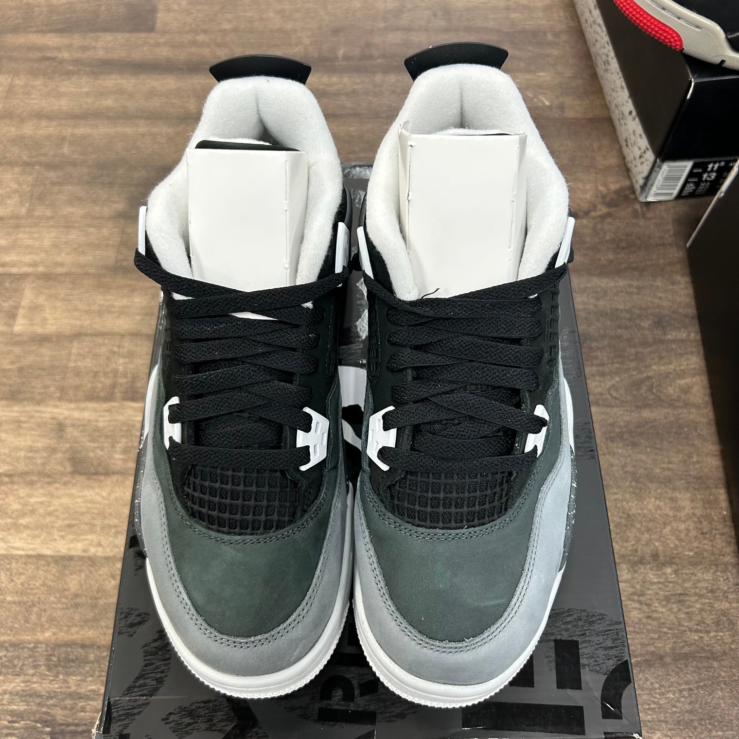 Fear Jordan 4 (GS) (Tried On)