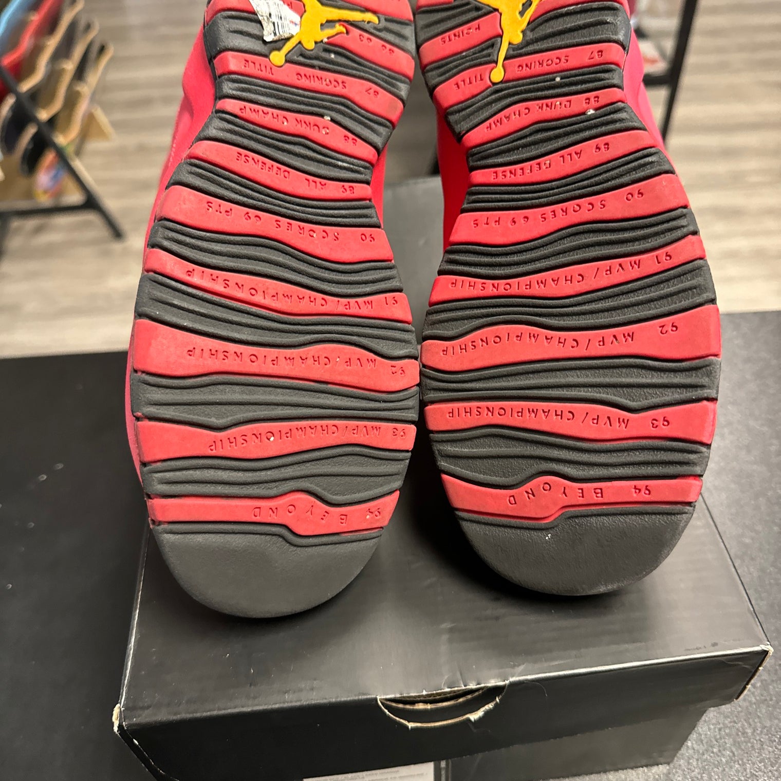 Jordan 10 Fusion Red(USED)(GS)