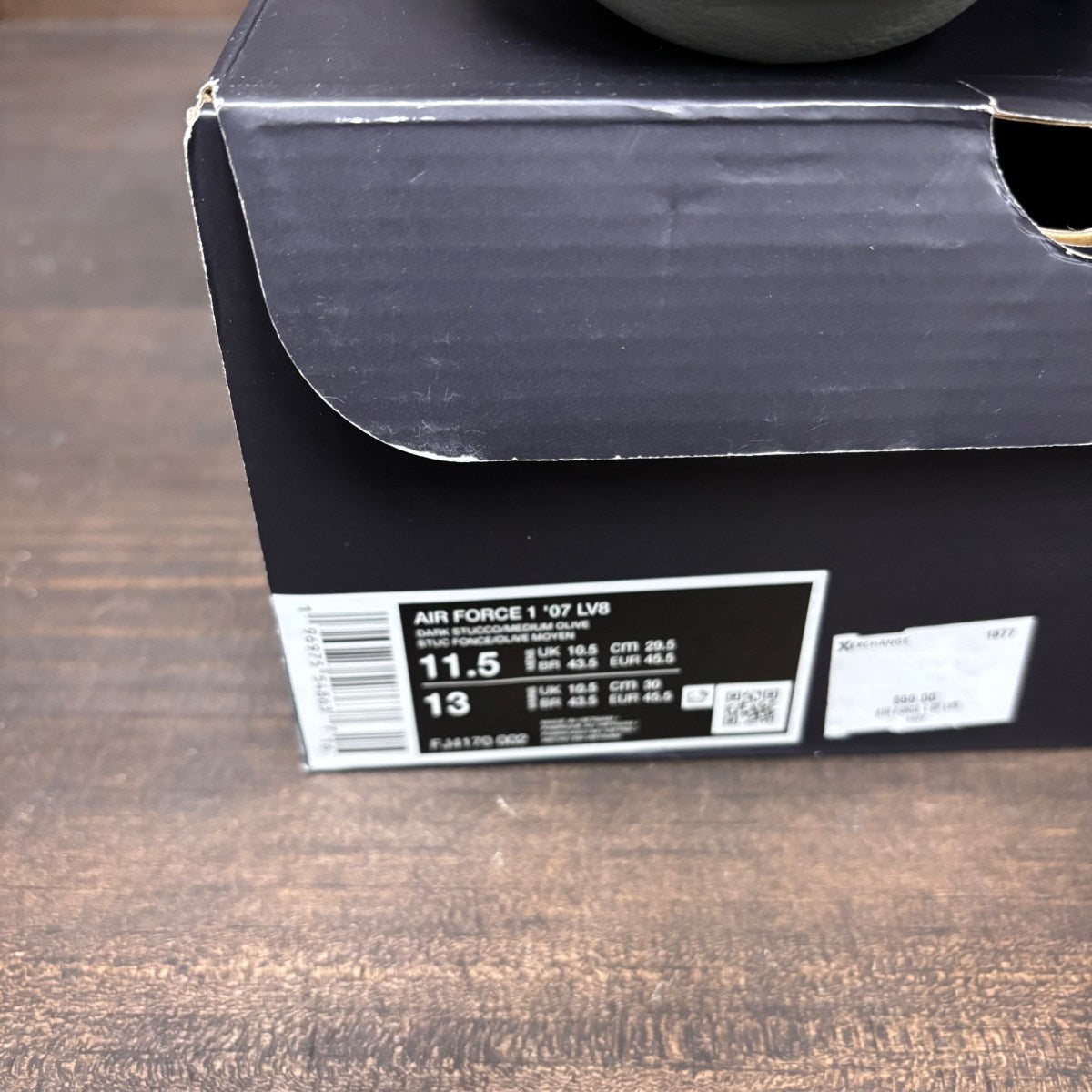 Nike Air Force 1 '07 LV8 Dark Stucco Neutral Olive - Image 7