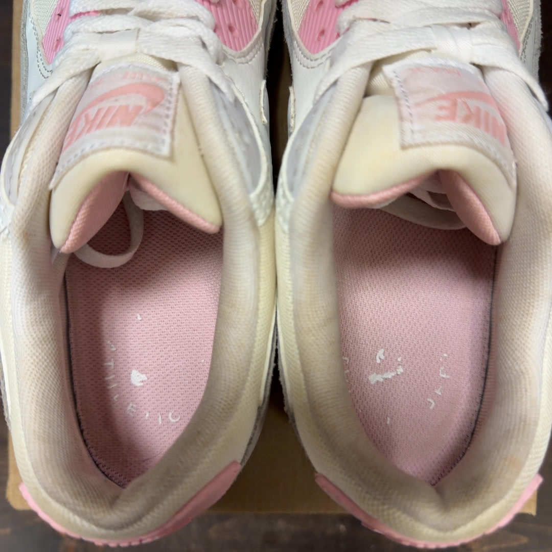 Nike Air Max 90 Athletic Department White Pink (Women's) Size 8W (Pre-Owned) - Image 5
