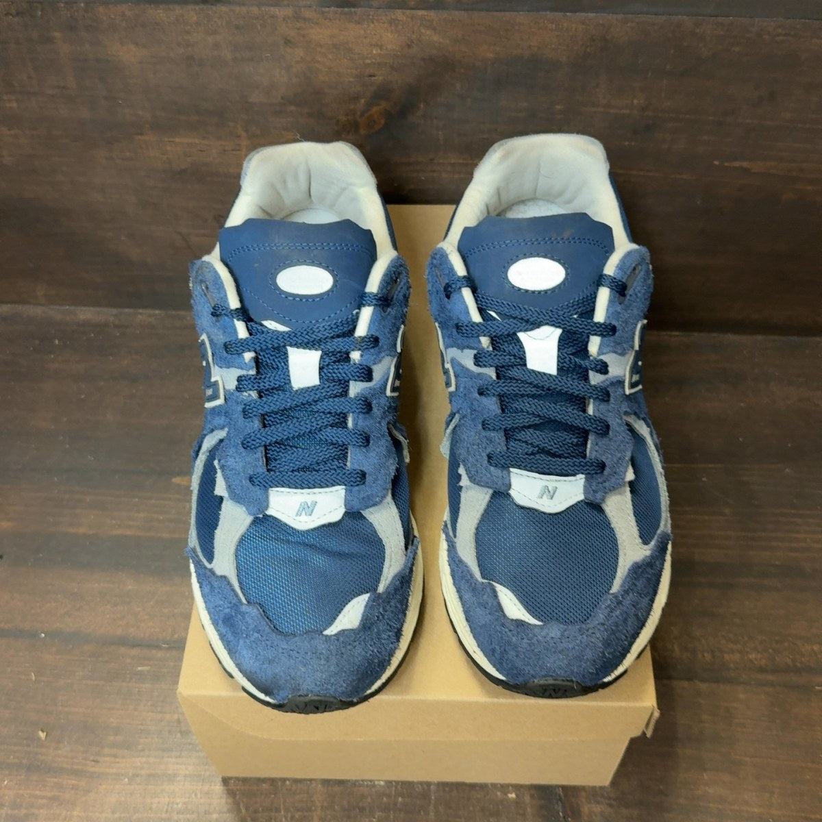 New Balance 2002R Protection Pack Navy Grey Size 11.5 (Pre-Owned) - Image 3