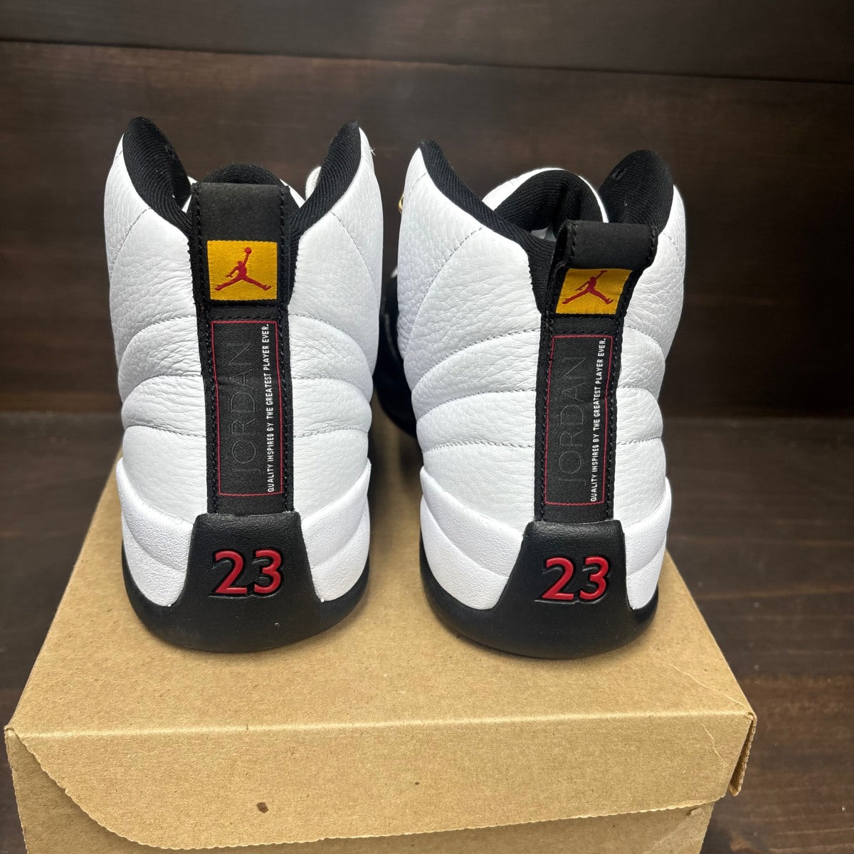 Jordan 12 Retro Taxi (2025) Size 10 (Pre-Owned) - Image 5