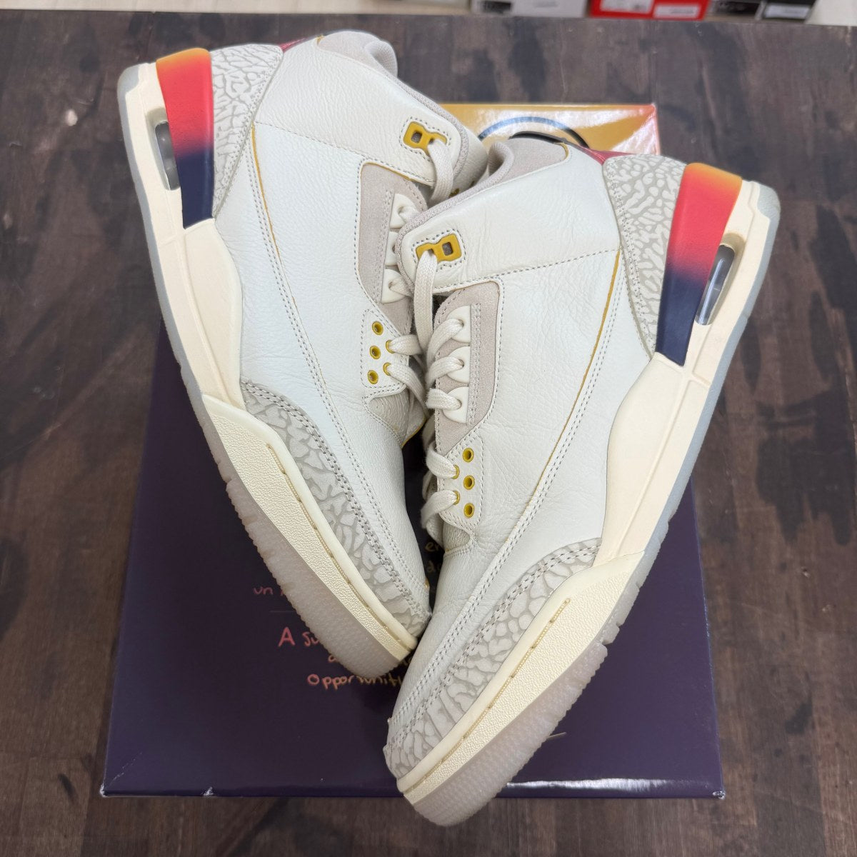 Jordan 3 Retro SP J Balvin Medellín Sunset - Image 1