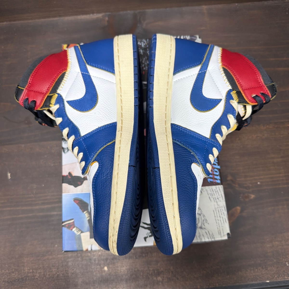 Jordan 1 Retro High Union Los Angeles Storm Blue - Image 6