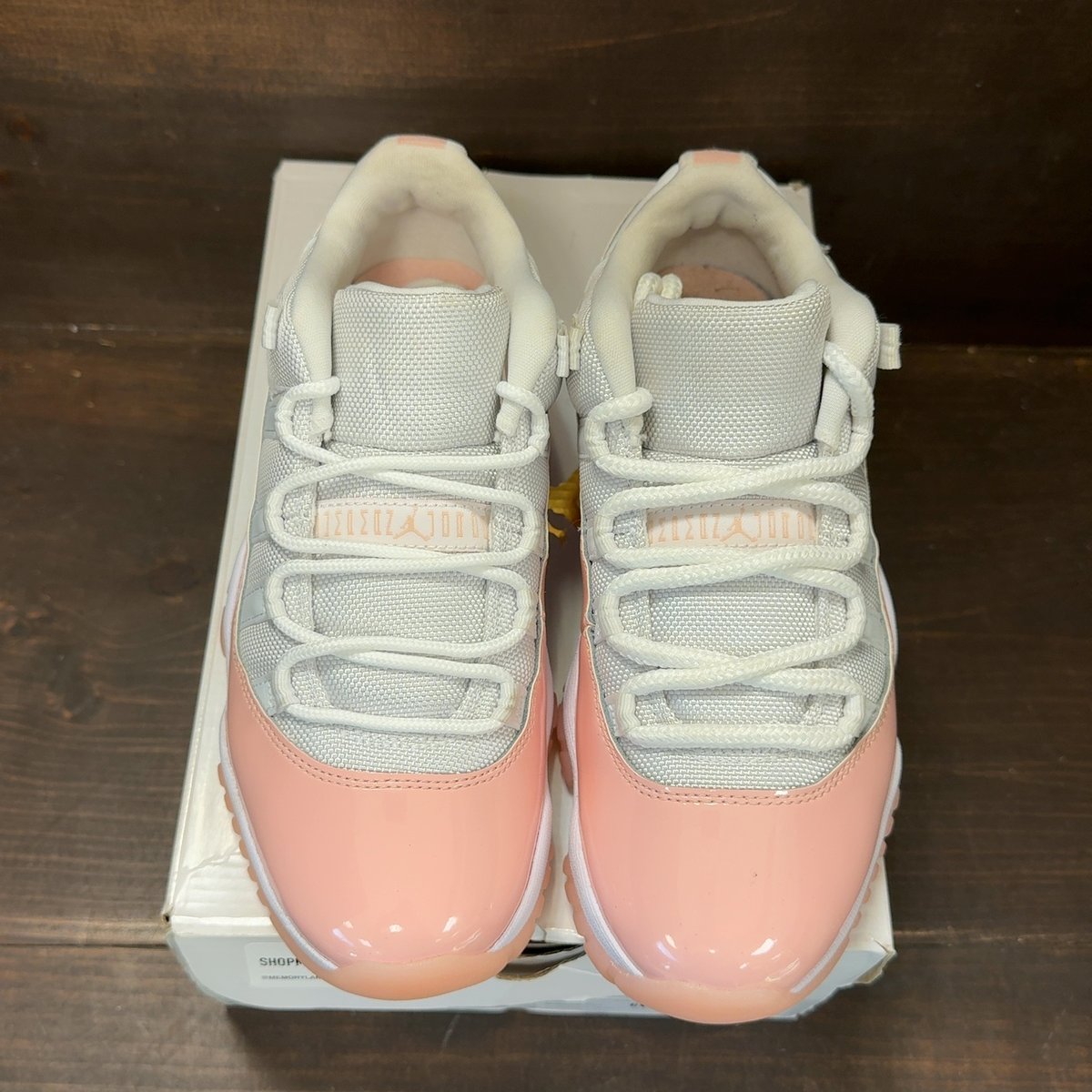 Jordan 11 Retro Low Legend Pink (Women's) Size 6.5W (Pre-Owned) - tag