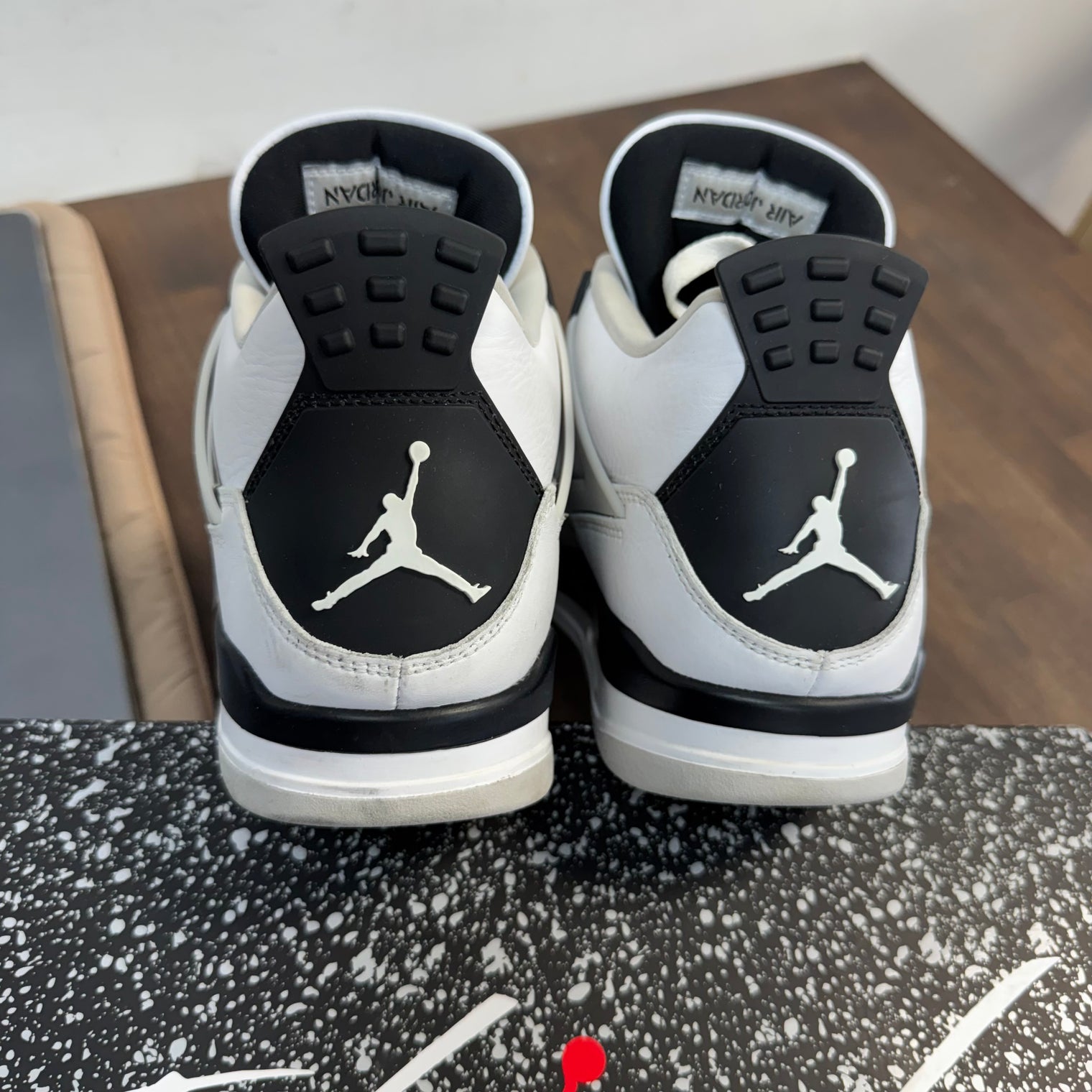 Military Black Jordan 4 Retro (USED)