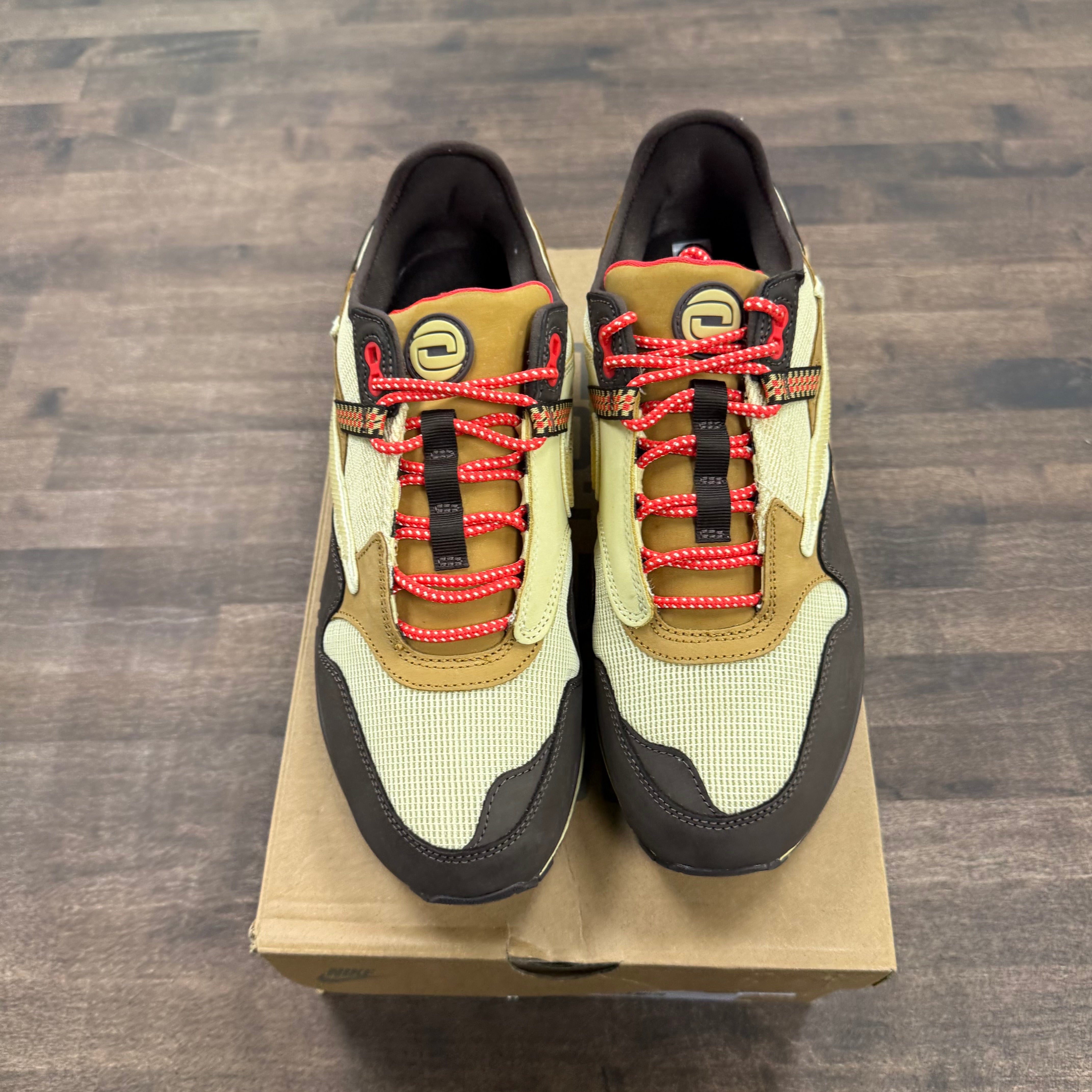 Nike Air Max 1 Travis Scott Cactus Jack Baroque Brown (US 11) (USED) Size 11 (Pre-Owned) - Image 2