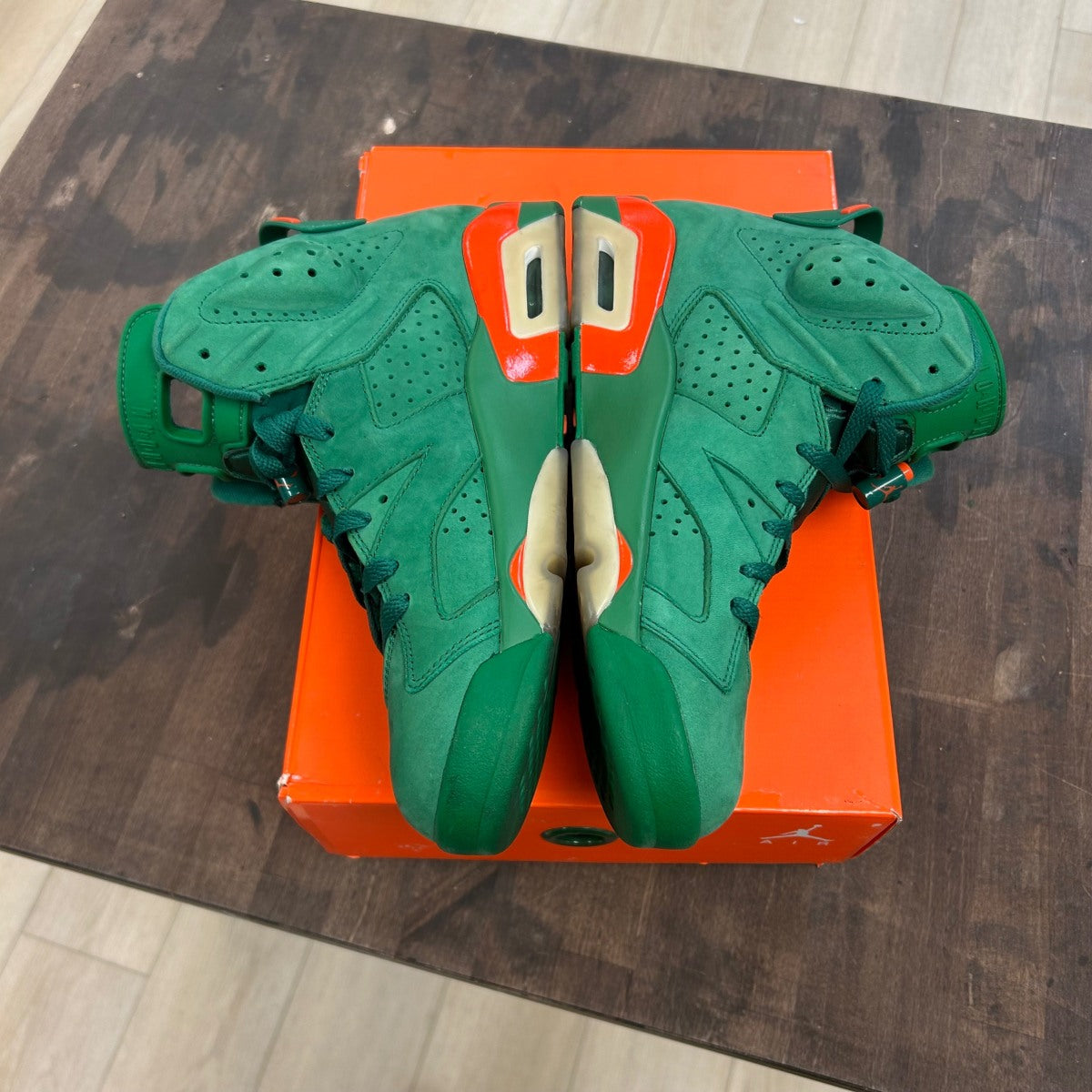 Jordan 6 Retro Gatorade Green Size 10.5 (Pre-Owned)