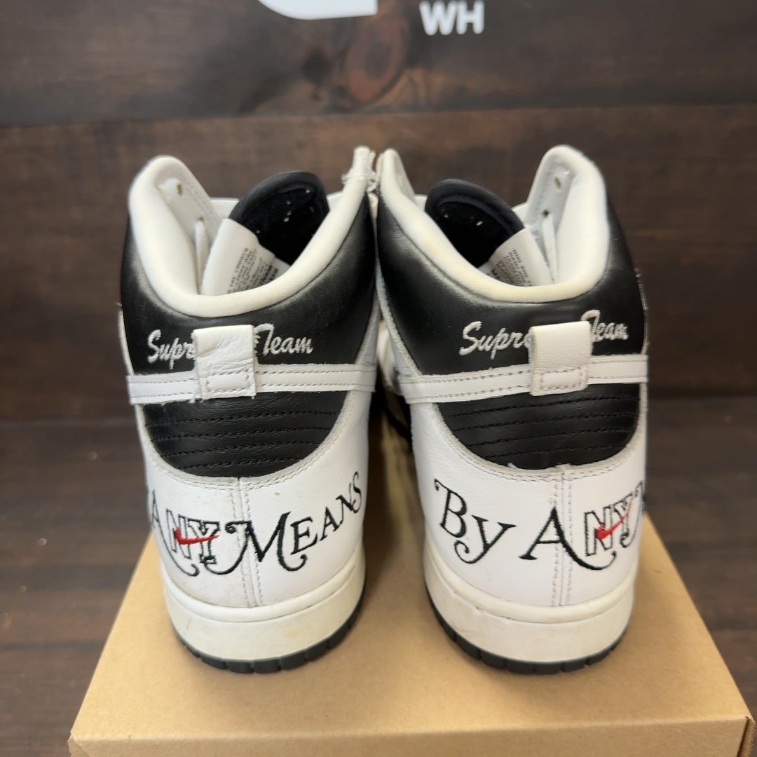 Nike SB Dunk High Supreme By Any Means Black Size 10.5 (Pre-Owned) - Image 4