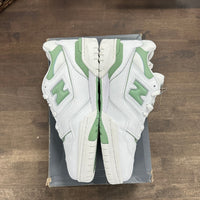 New Balance 550 White Mint Green (Lightly Worn)
