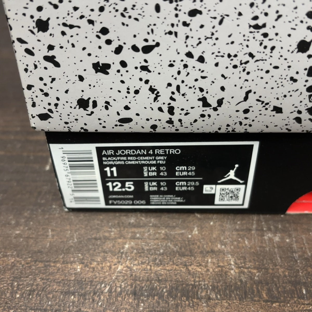 Jordan 4 Retro Bred Reimagined Size 11 (Pre-Owned)