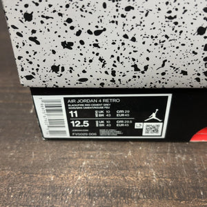 Jordan 4 Retro Bred Reimagined Size 11 (Pre-Owned)