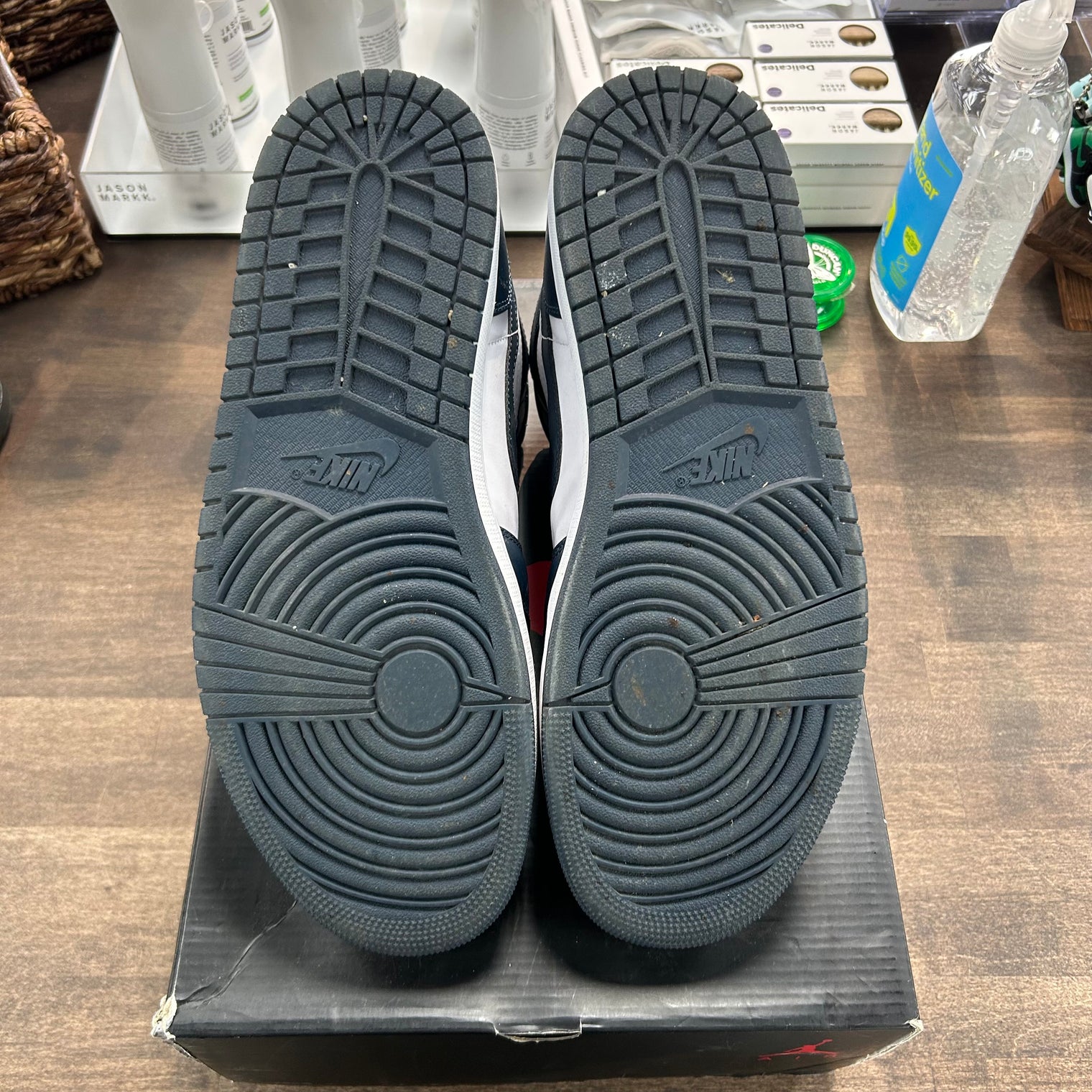 Armory Navy Jordan 1 Mid (USED, Replacement Box)
