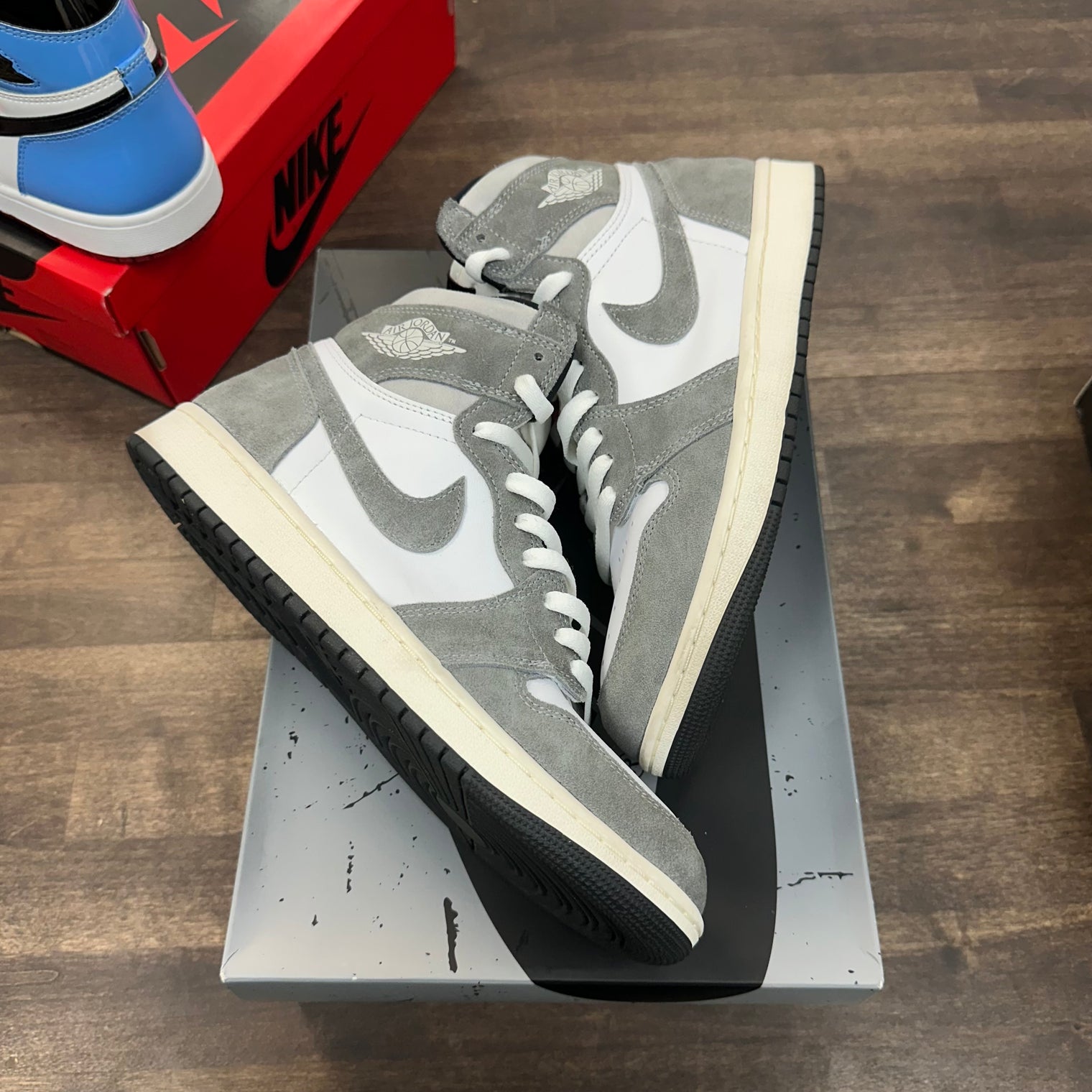 Washed Black Jordan 1 High (USED)