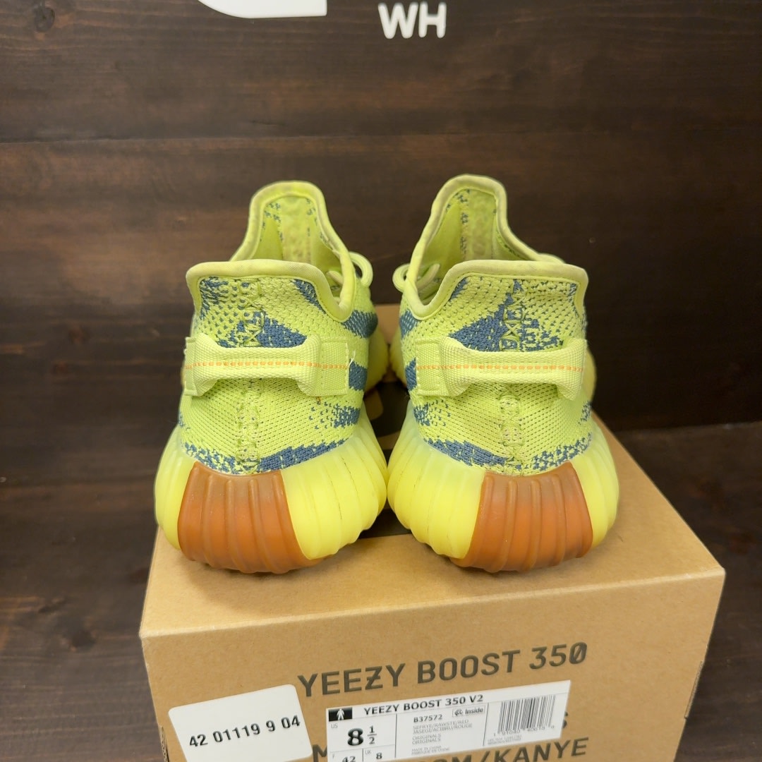 adidas Yeezy Boost 350 V2 Semi Frozen Yellow - Image 4
