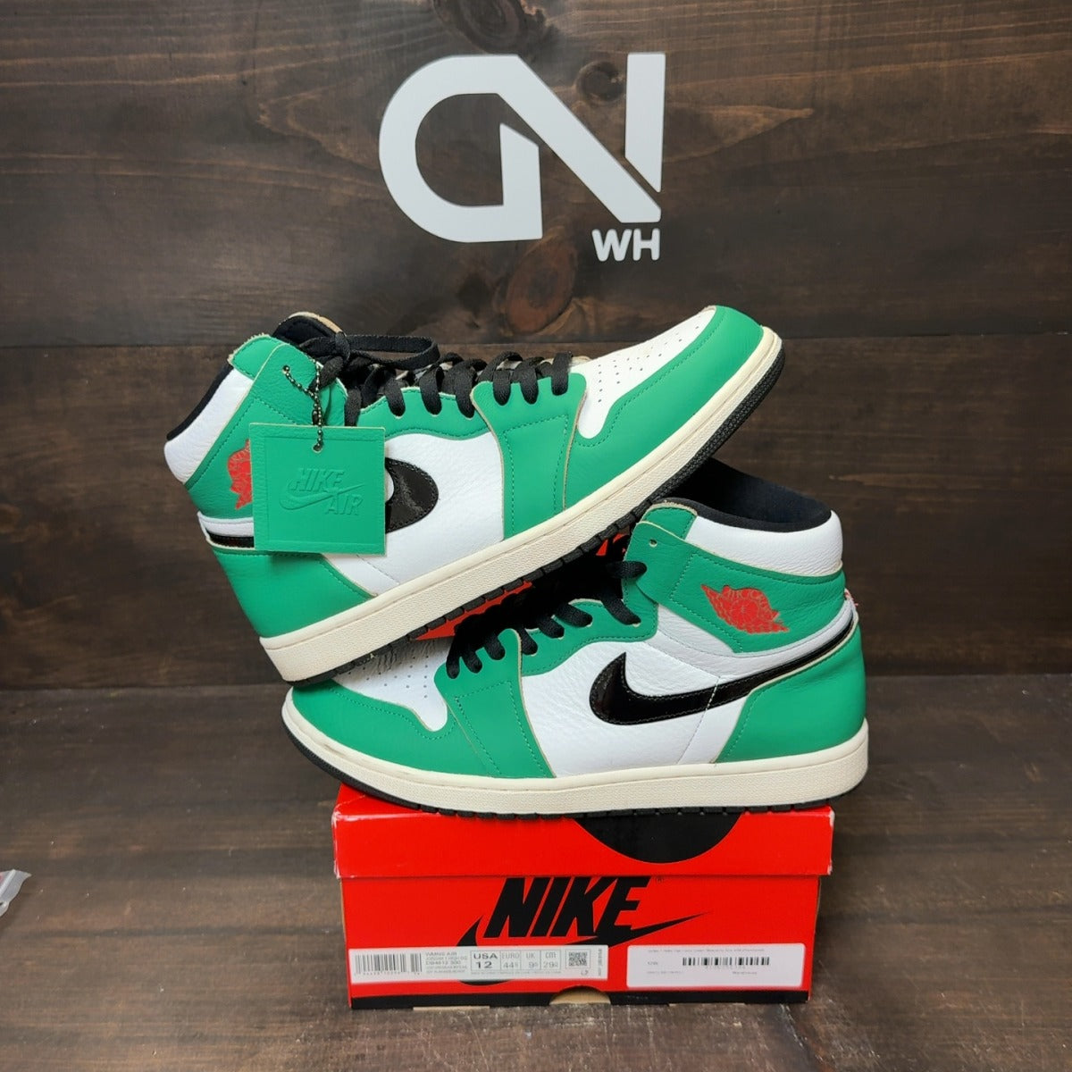 Jordan 1 Retro High Lucky Green (Women's) - Image 1