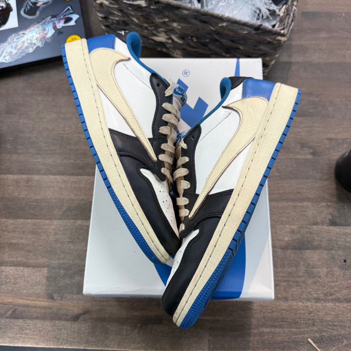 Jordan 1 Retro Low OG SP Fragment x Travis Scott - Image 1