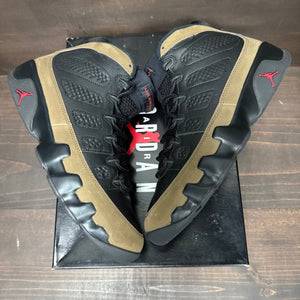 Jordan 9 Retro Olive (2024) Size 10.5 (Pre-Owned)