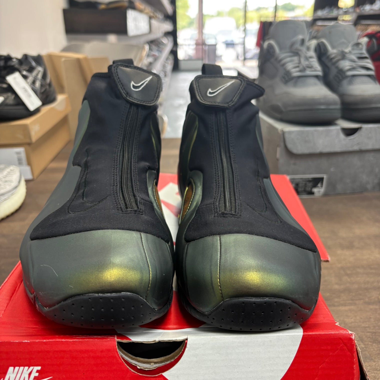Metallic Gold Air Flightposite (USED)