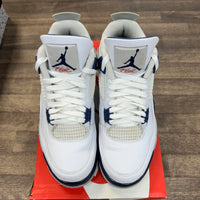 Midnight Navy Jordan 4 Retro (USED, Replacement Box)