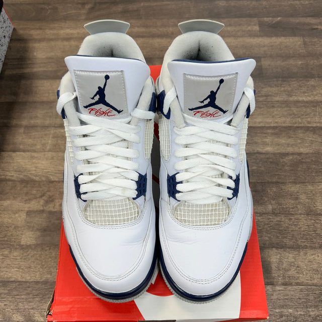 Midnight Navy Jordan 4 Retro (USED, Replacement Box)