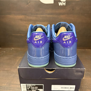 Nike Air Force 1 Low Patent Leather Mystic Navy Grape Ice - Image 5