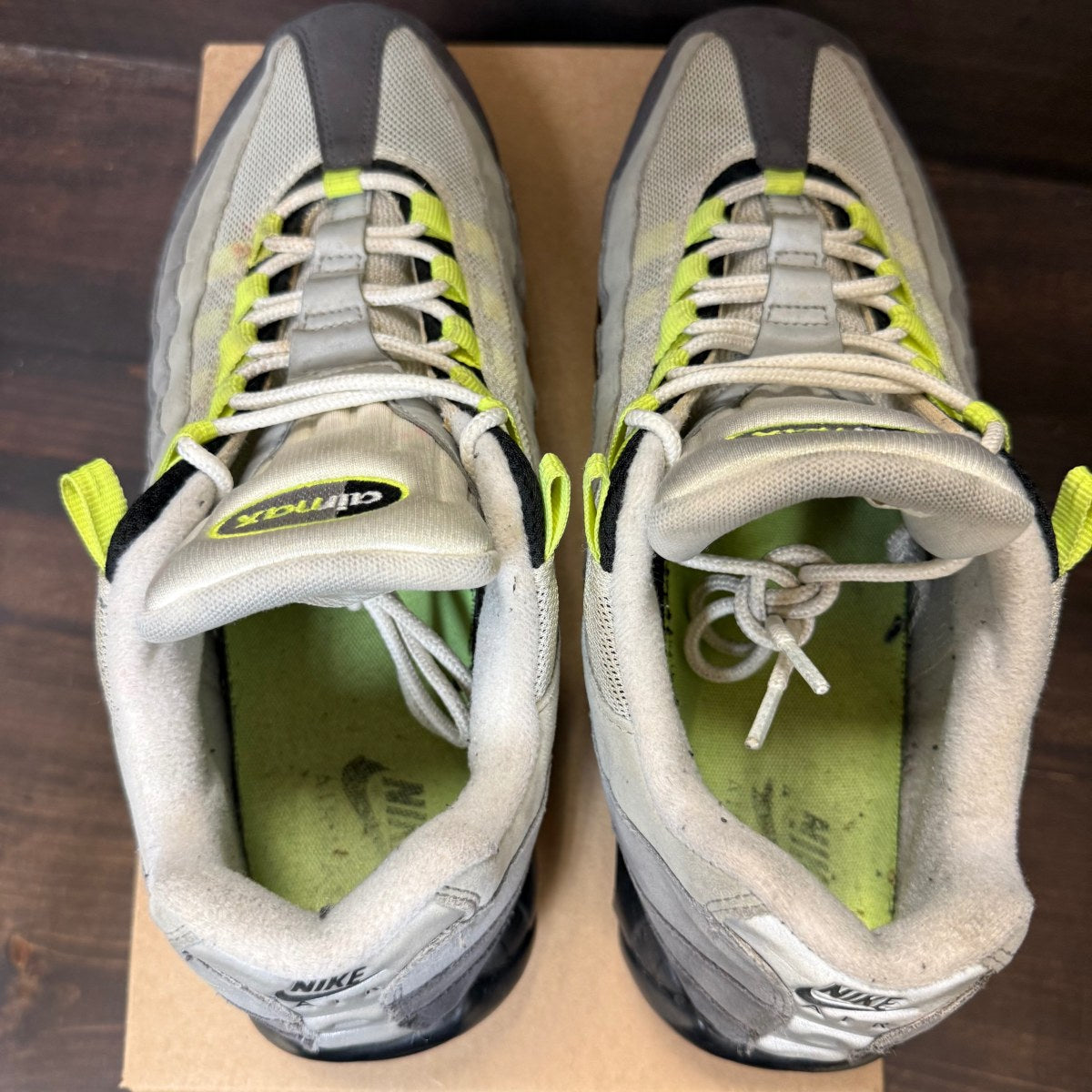 Nike Air Max 95 OG Neon (2015) Size 12 (Pre-Owned) - Image 10