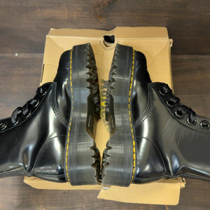Dr. Martens Molly Wmns Leather Platform Boot 'Black' Size 8 (Pre-Owned) - Image 15