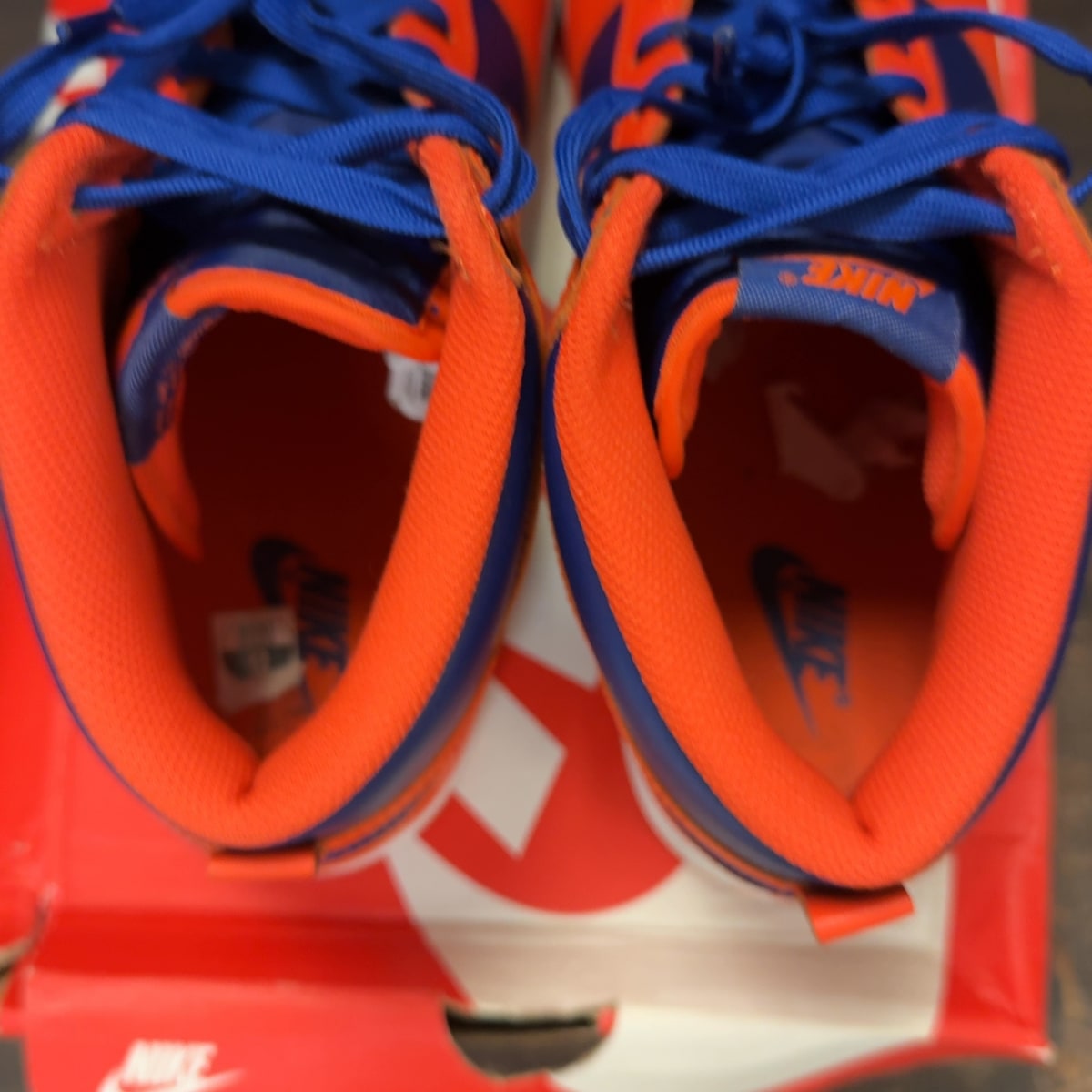 Nike Dunk High Knicks - Image 6