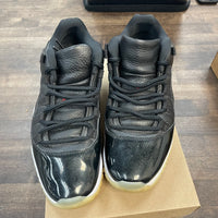 72-10 Jordan 11 Low (USED, No Insoles, No Box)