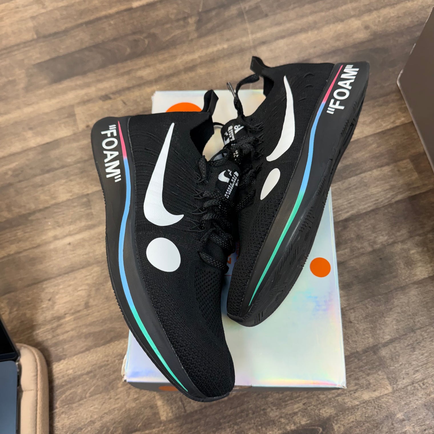 Off-White Zoom Fly Mercurial Black (USED)