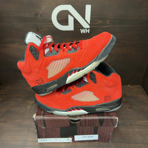 Jordan 5 Retro Raging Bull Red (2021) - Image 1