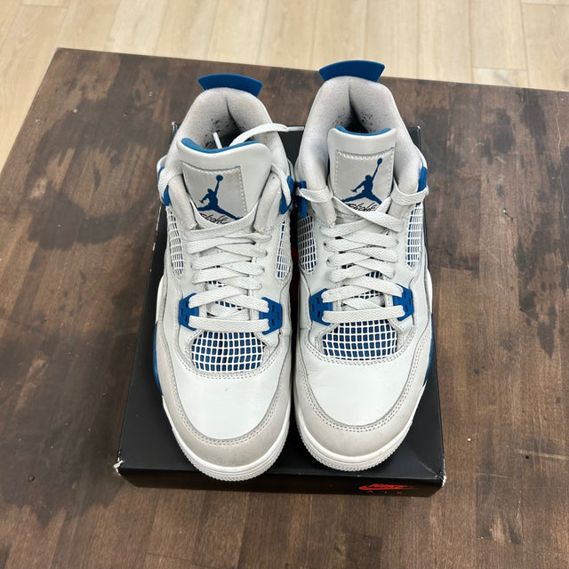 Jordan 4 Retro Military Blue (2024) (GS) - Image 2