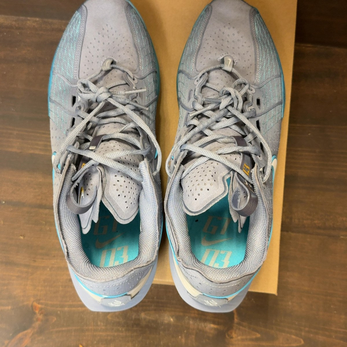 Nike Air Zoom GT Cut 3 Ashen Slate Size 14 (Pre-Owned) - Image 4