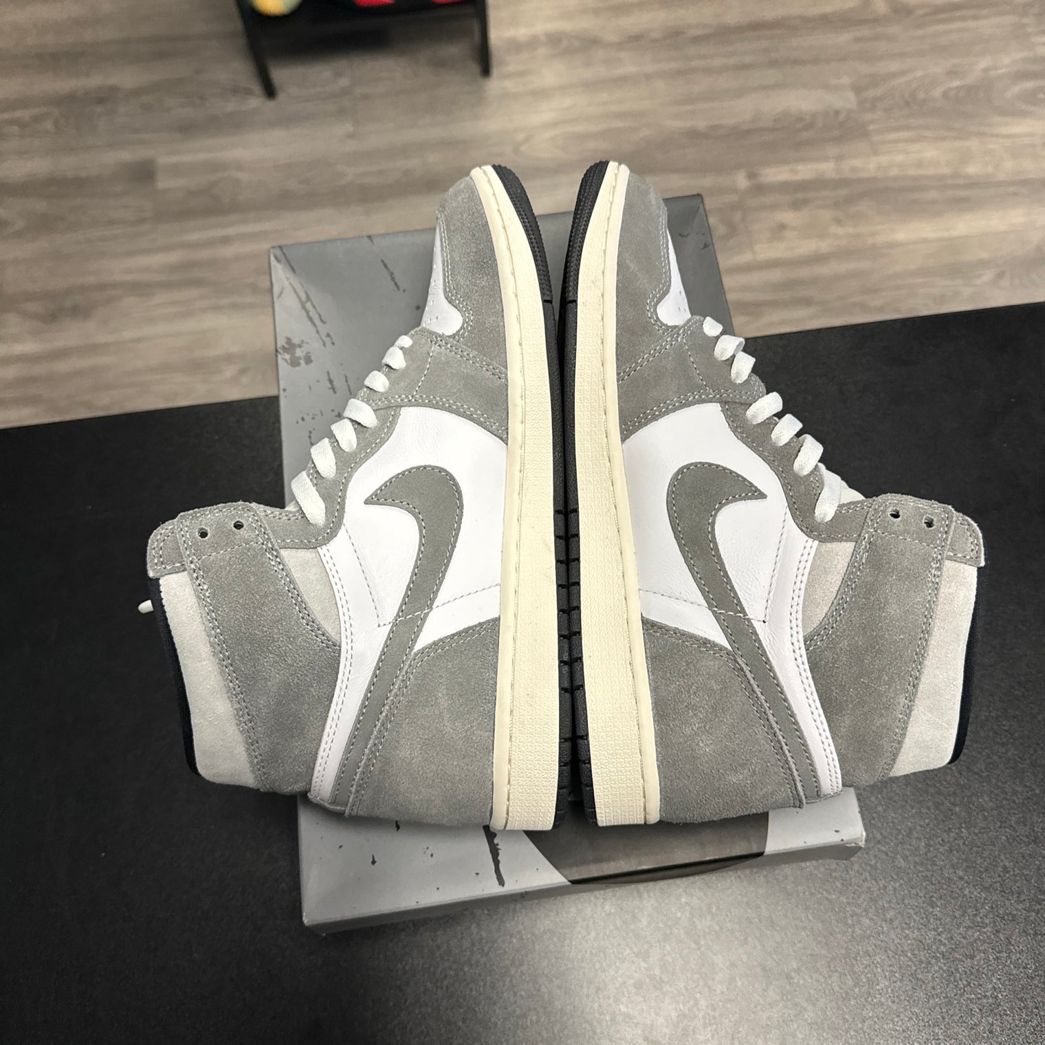 Washed Black Jordan 1 High (USED)