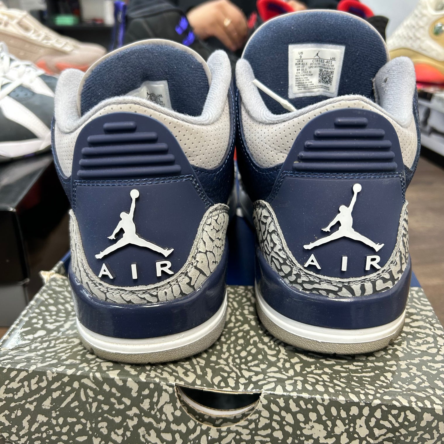 Georgetown Jordan 3 Retro (2021) (USED)