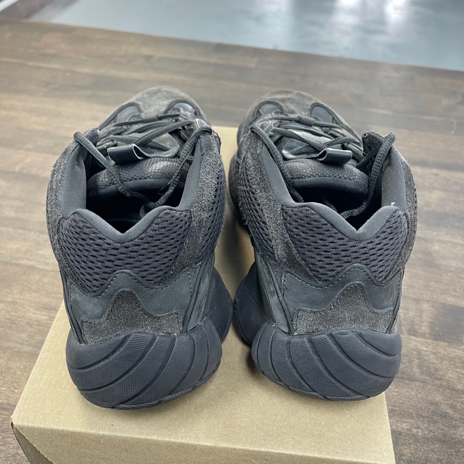 Utility Black Yeezy 500 (USED, No Box)