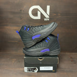 Jordan 12 Retro Black Dark Concord (GS) - Image 1