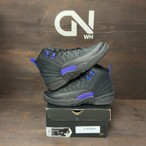 Jordan 12 Retro Black Dark Concord (GS) - Image 1