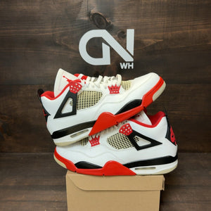 Jordan 4 Retro Fire Red (2020) Size 11 (Pre-Owned) - Image 1