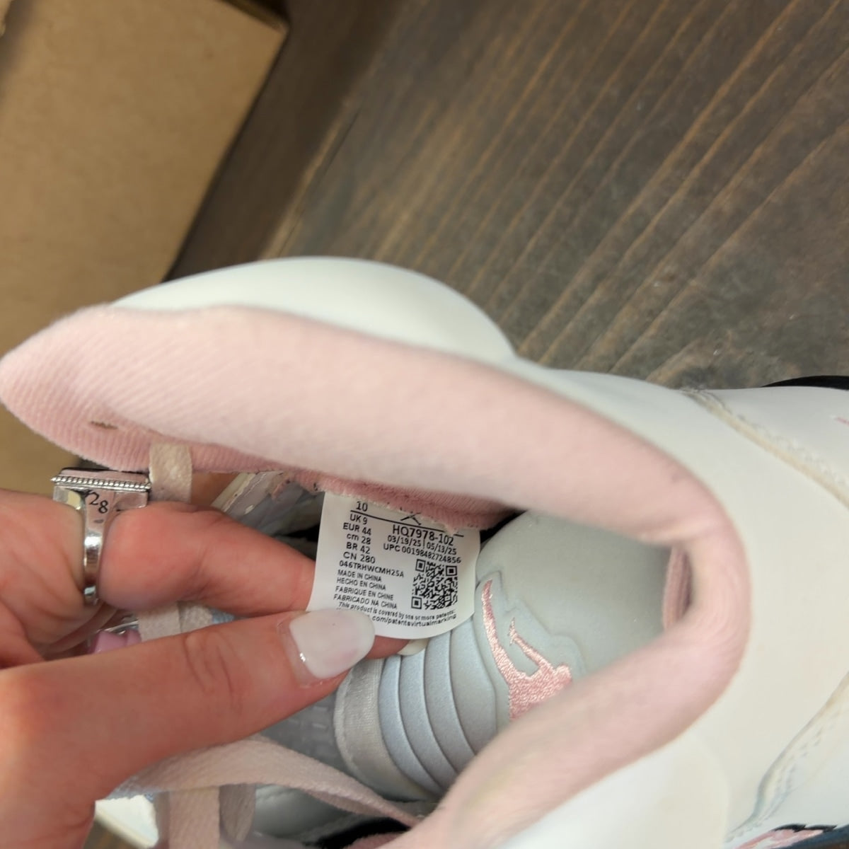 Jordan 5 Retro Medium Soft Pink Size 10 (Pre-Owned) - Image 7