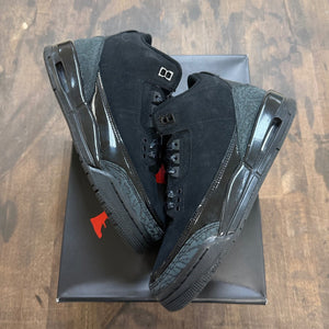 Jordan 3 Retro Black Cat (2025) (GS) Size 6Y (Pre-Owned) - Image 1
