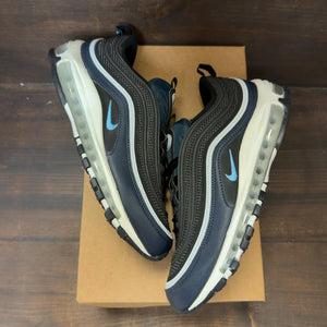 Nike Air Max 97 Black Dark Obsidian University Blue Size 9.5 (Pre-Owned) - Image 2