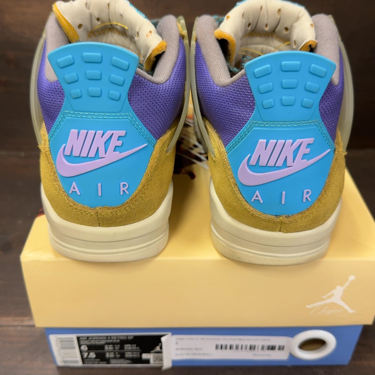 Jordan 4 Retro SP 30th Anniversary Union Desert Moss Size 6 (Pre-Owned) - aux