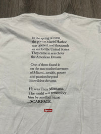 Supreme Scarface Friend Tee White (Used)