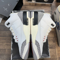 Reimagined White Cement Jordan 3 Retro (Lightly Worn)