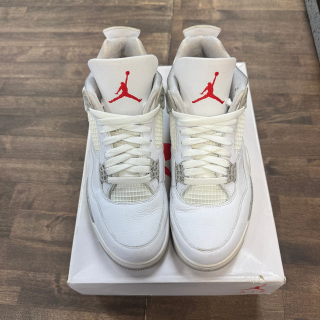 White Oreo Jordan 4 Retro (USED)